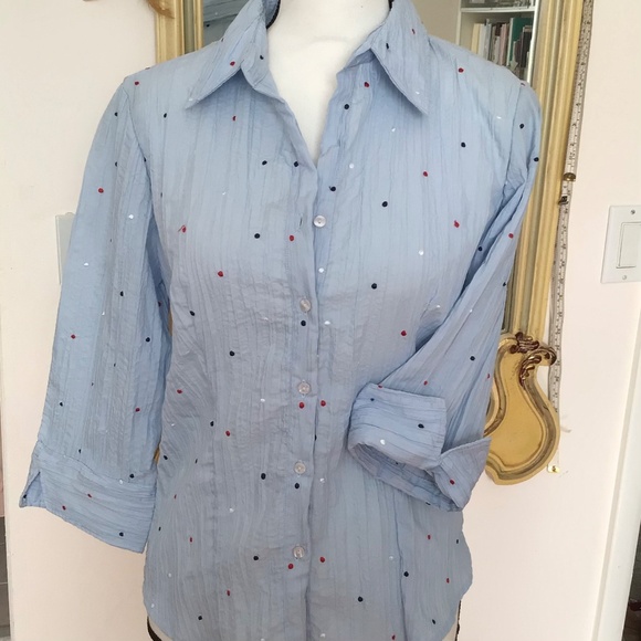 Lemon Grass Studio button down blouse - Picture 6 of 13
